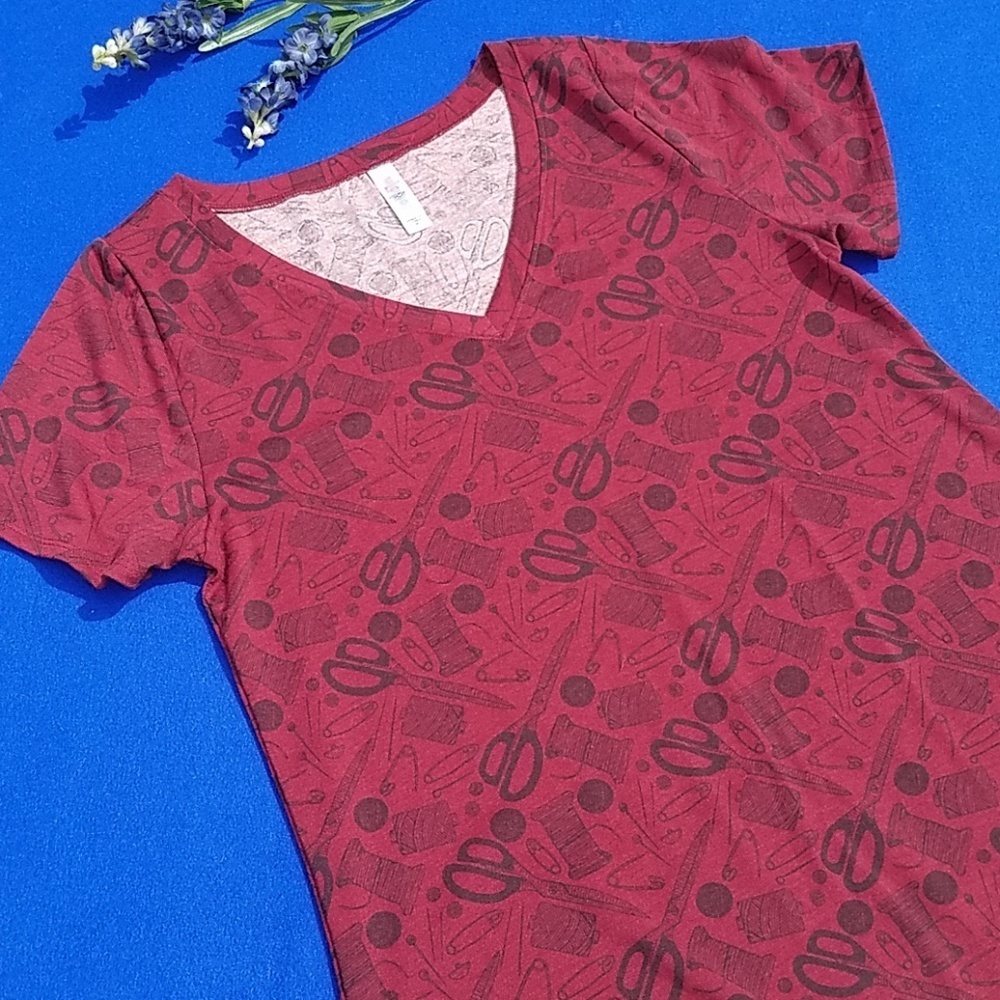 LuLaRoe sewing shirt